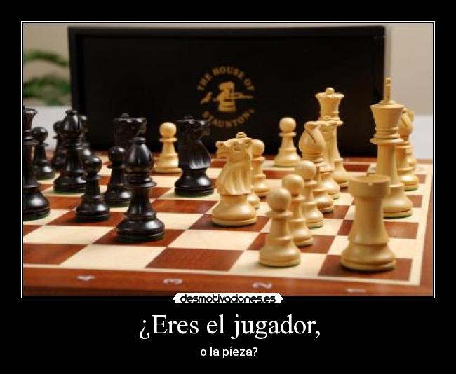 ¿Eres el jugador, -
