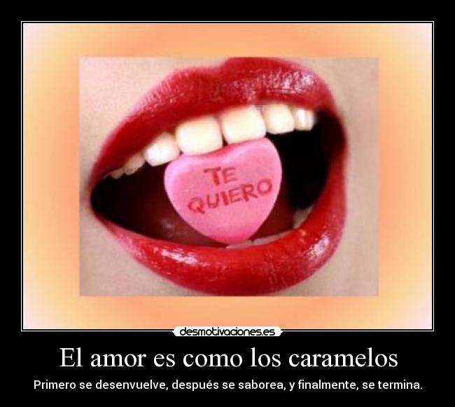 carteles amor triste pero cierto desmotivaciones