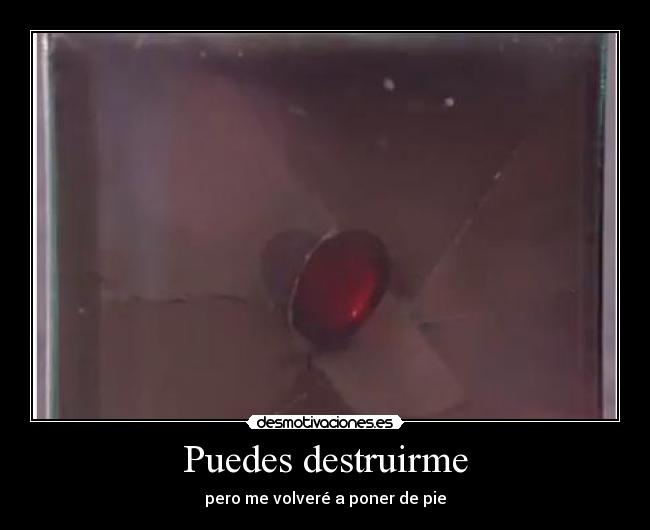 Puedes destruirme - 