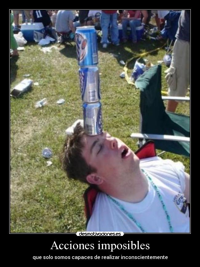 Acciones imposibles -