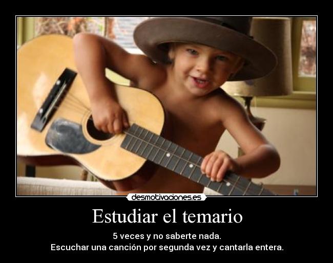 Estudiar el temario - 