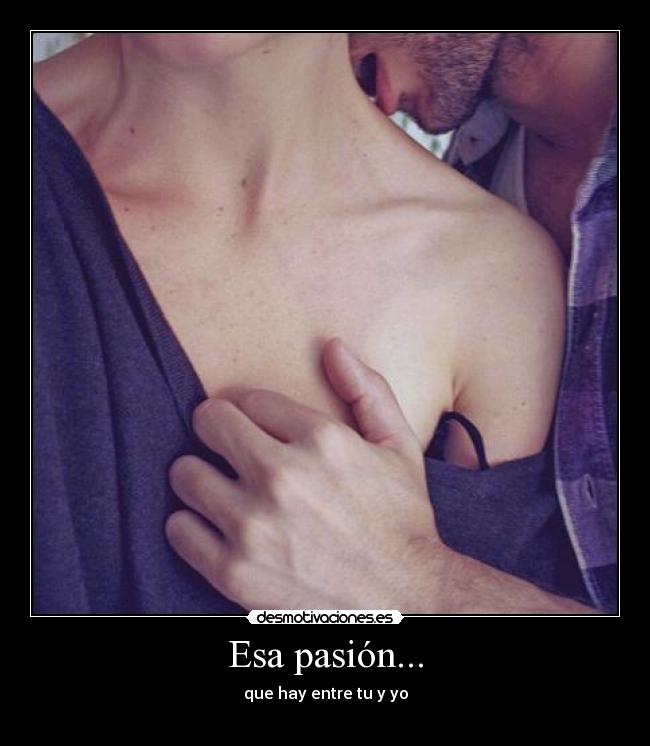 carteles esa pasion que hay ente desmotivaciones