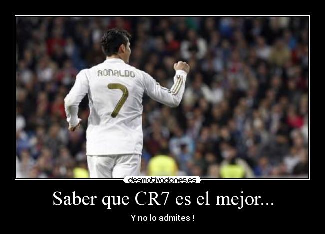 carteles cr7 mejor desmotivaciones