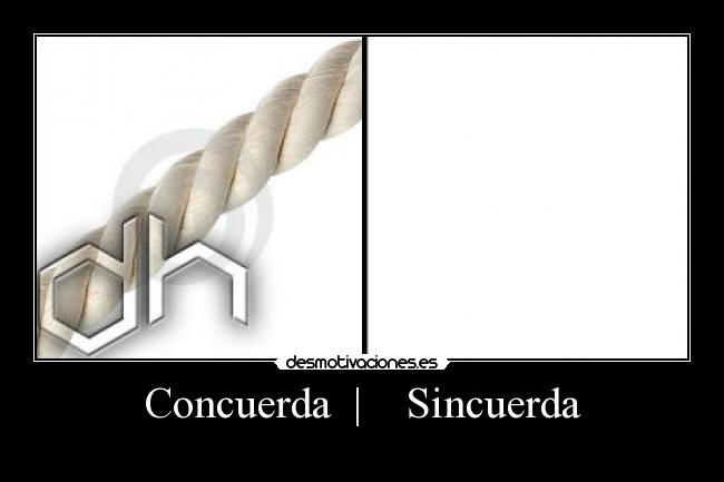 Concuerda  |    Sincuerda - 