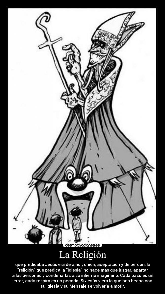 carteles religion mastercat mola sexy drysfusa sii papi desmo jaja desmotivaciones
