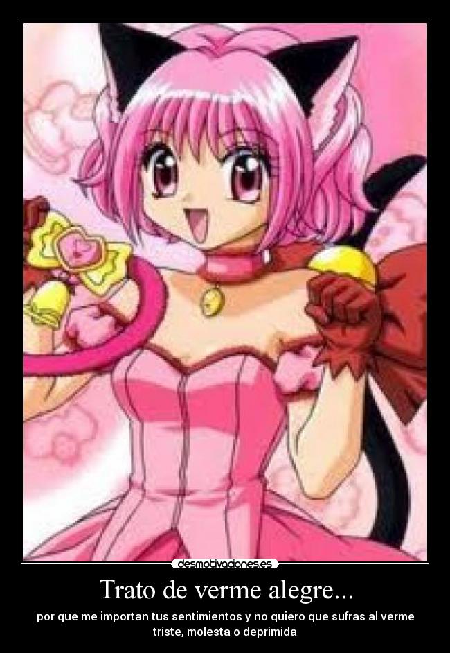 Trato de verme alegre... -