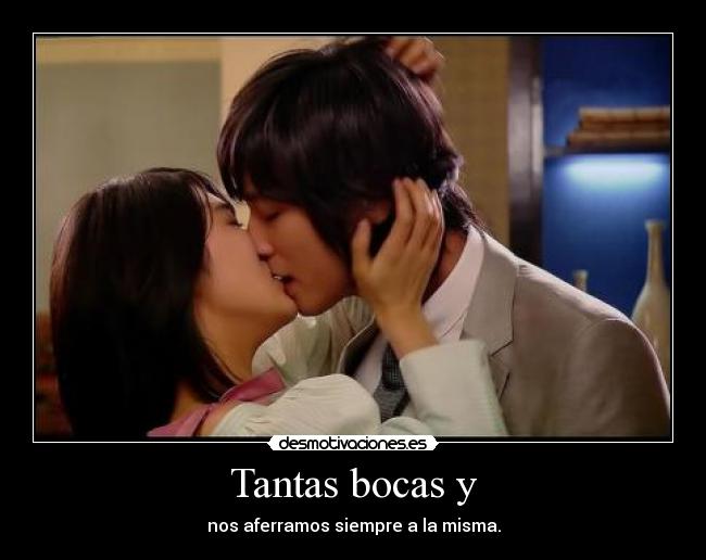carteles hana yori dango dorama tantas bocas besos desmotivaciones
