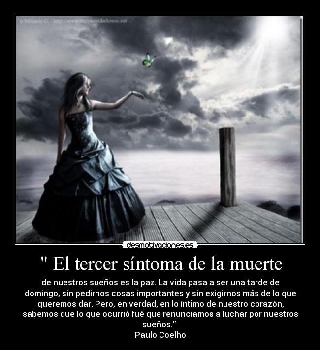 El tercer síntoma de la muerte -