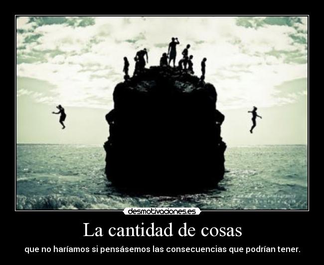 La cantidad de cosas - 