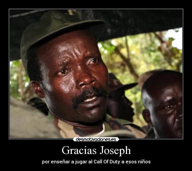 carteles clanhoygan joseph kony heroe genio elclanviral elclanviral desmotivaciones