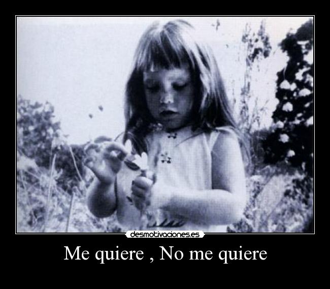 Me quiere , No me quiere -