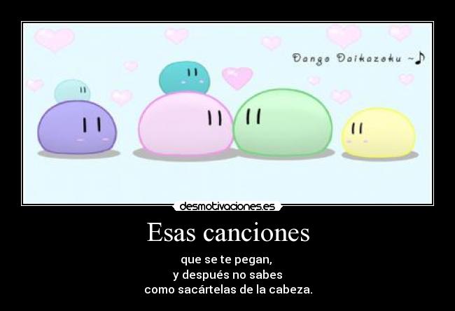 Esas canciones - 