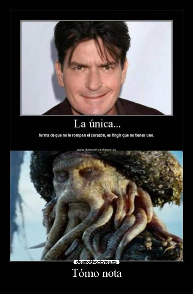 Tómo nota -