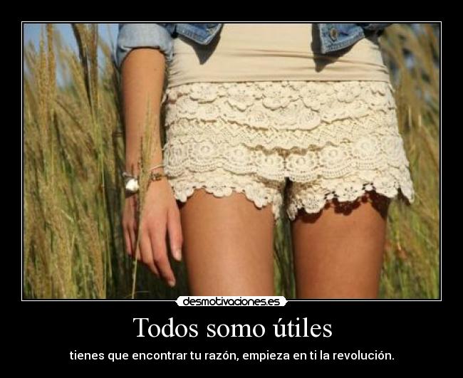 Todos somo útiles -