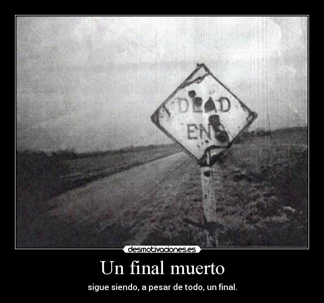 Un final muerto - 