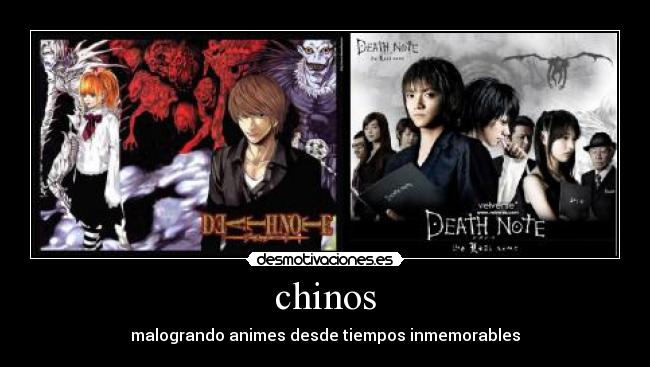 chinos - malogrando animes desde tiempos inmemorables