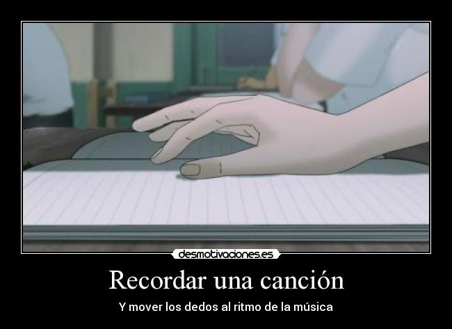 Recordar una canción -