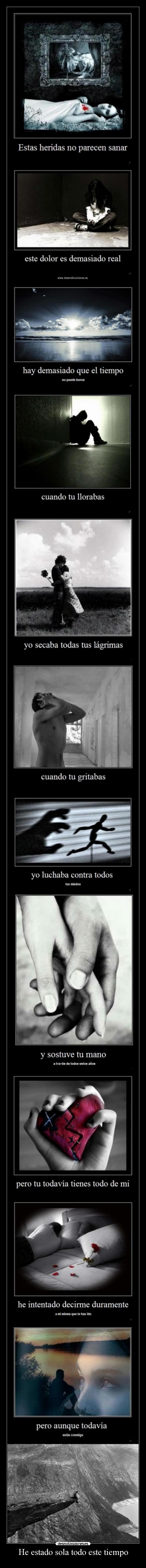 He estado sola todo este tiempo - 