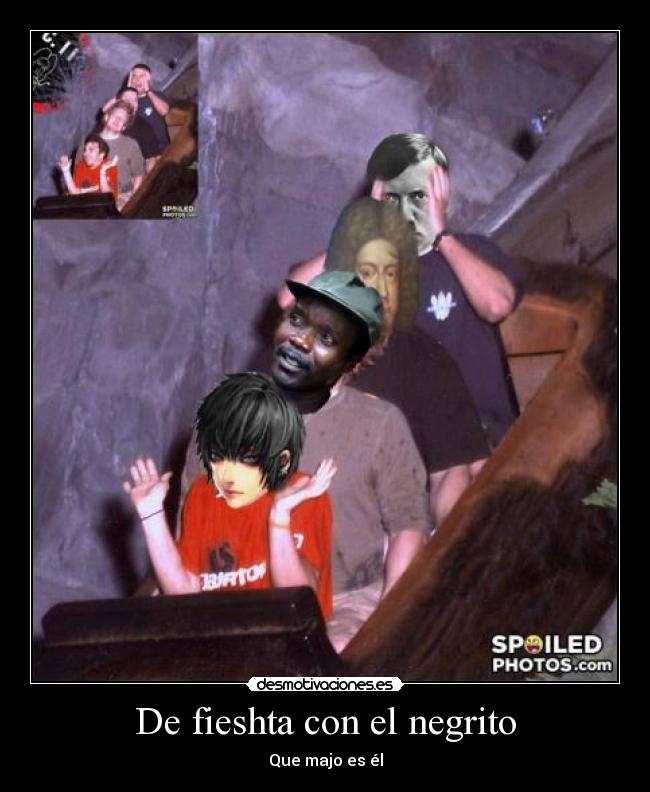 De fieshta con el negrito - Que majo es él