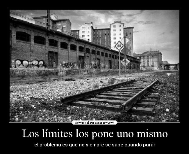 Los límites los pone uno mismo - 