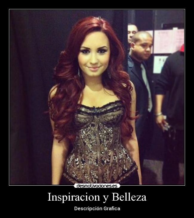 Inspiracion y Belleza - Descripción Grafica