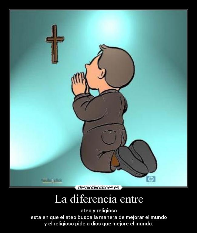 La diferencia entre -