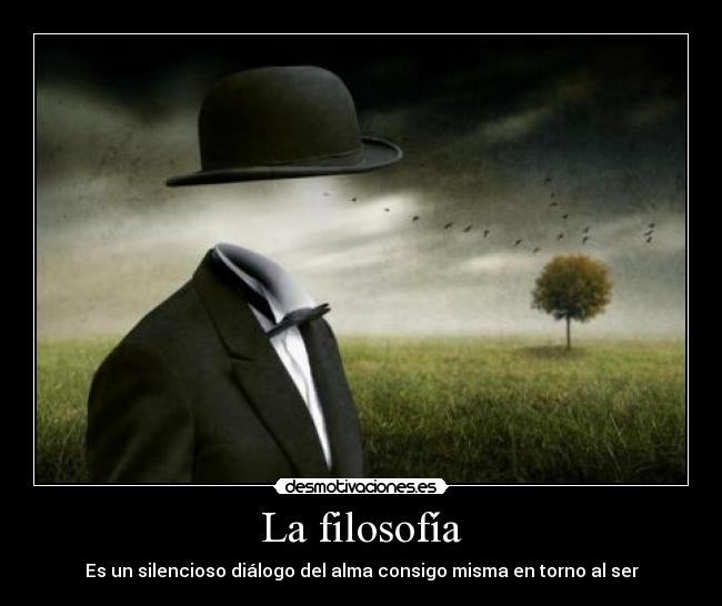 La filosofía - 