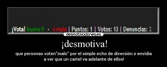 ¡desmotiva! - 