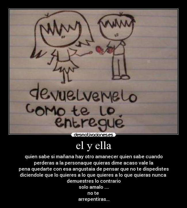 el y ella - 