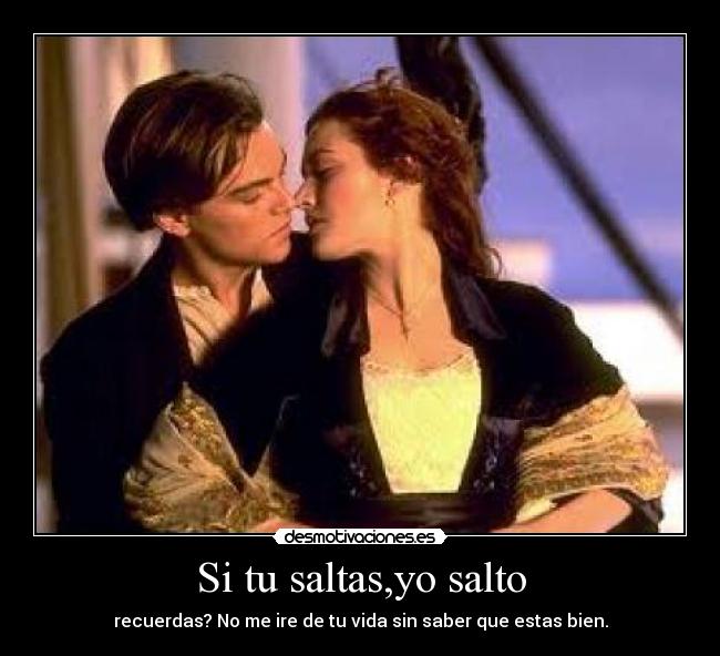 Si tu saltas,yo salto -