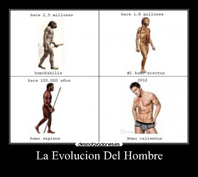 La Evolucion Del Hombre -