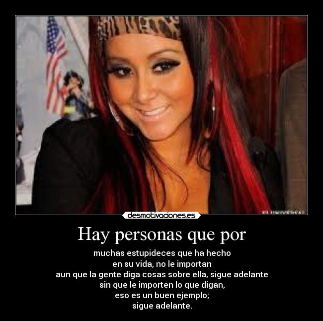 carteles snooki jersey shore adelante desmotivaciones