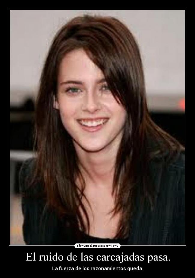 El ruido de las carcajadas pasa. - 