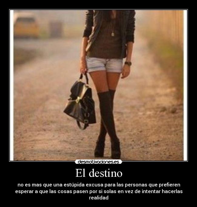 El destino -