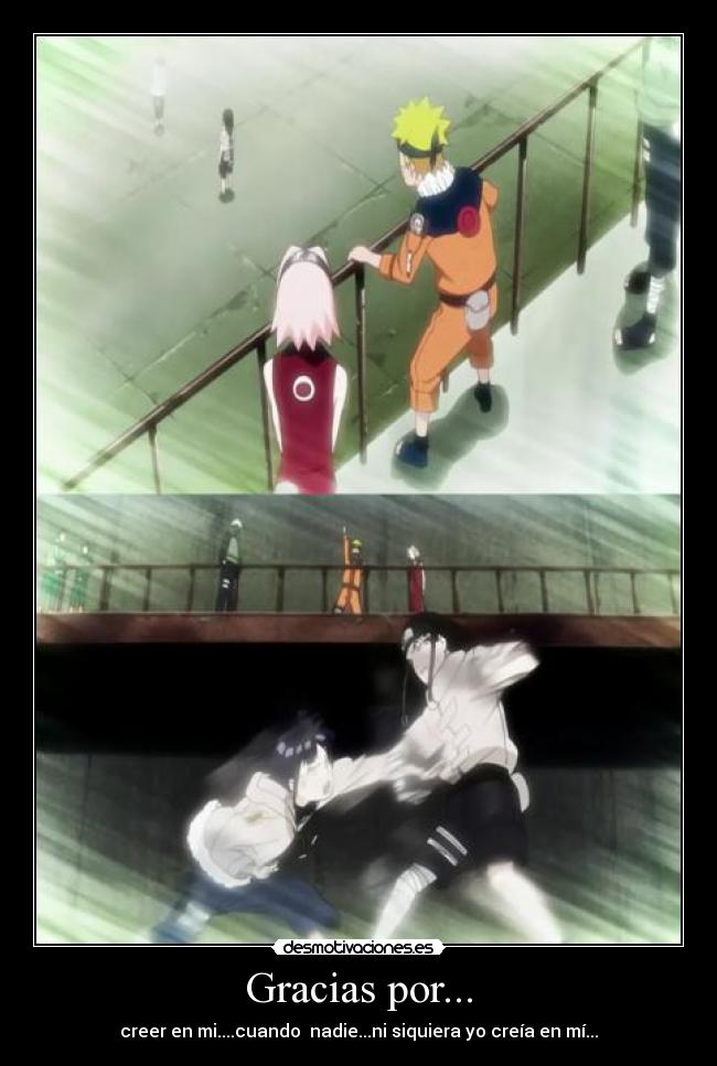 Gracias por... - creer en mi....cuando nadie...ni siquiera yo creía en mí...