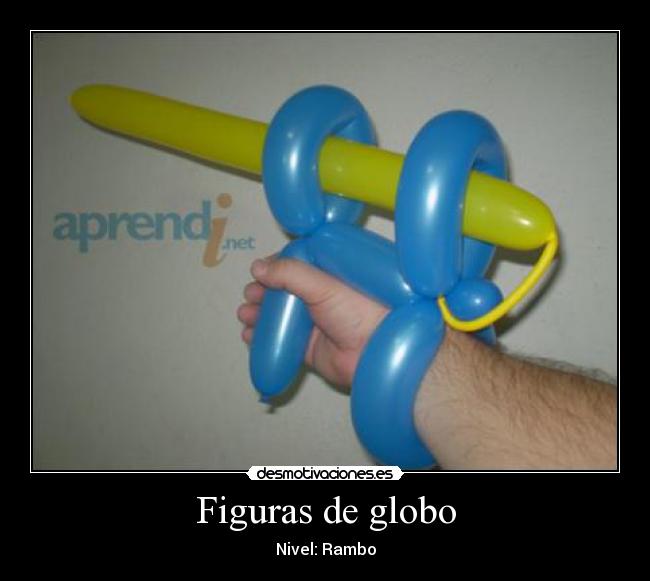 Figuras de globo -