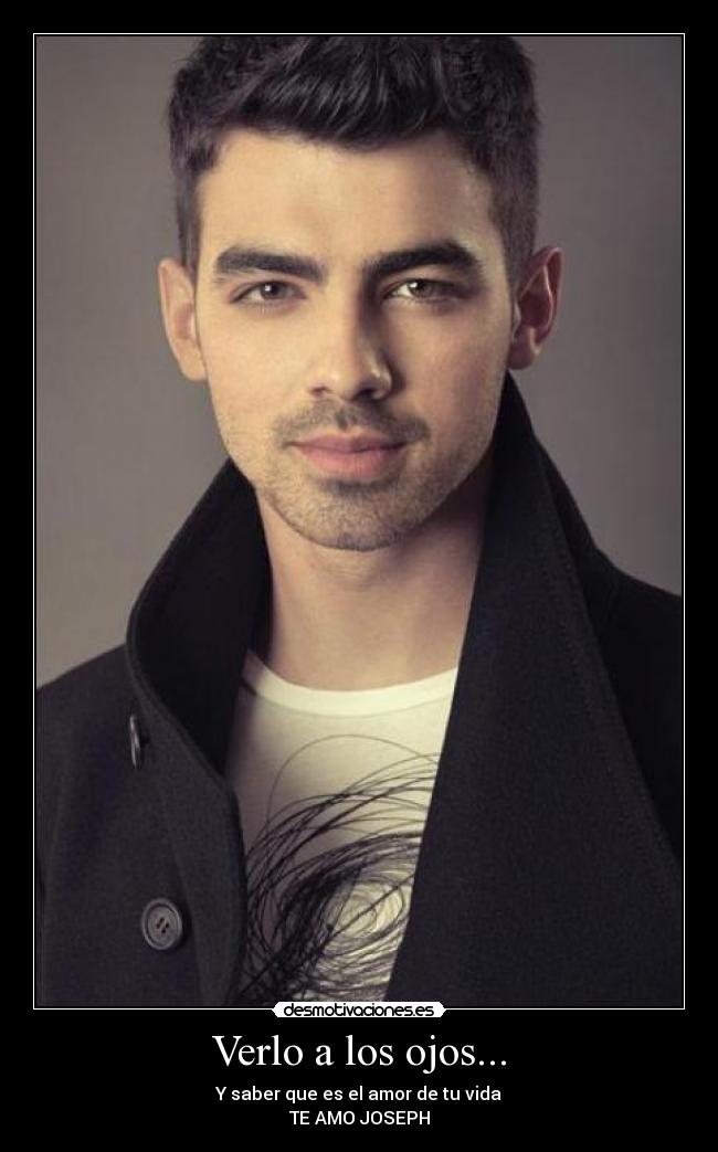 Verlo a los ojos... -