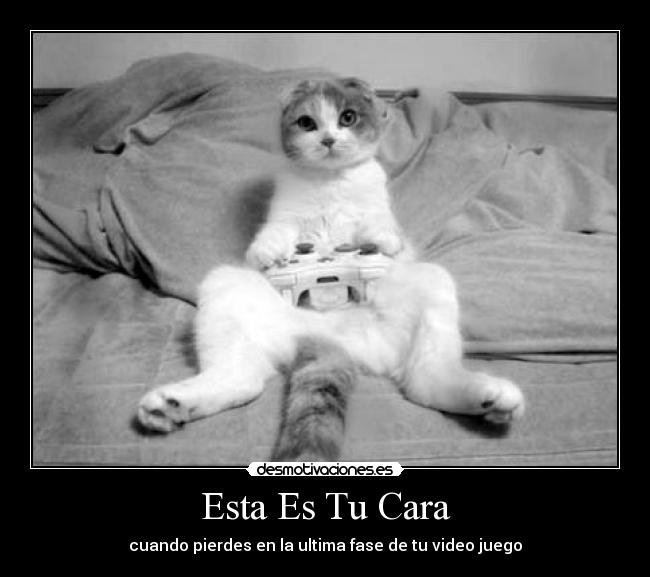 Esta Es Tu Cara - cuando pierdes en la ultima fase de tu video juego