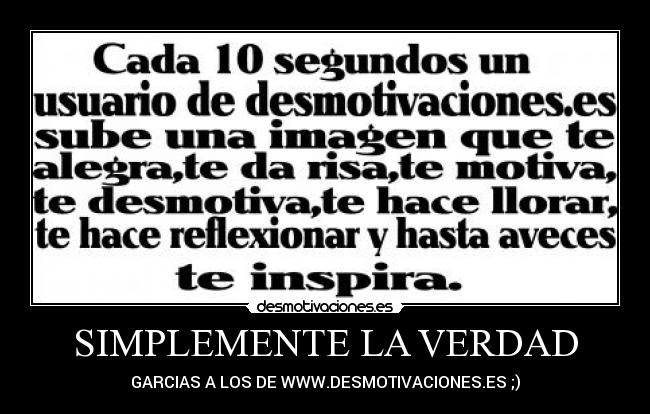 SIMPLEMENTE LA VERDAD -