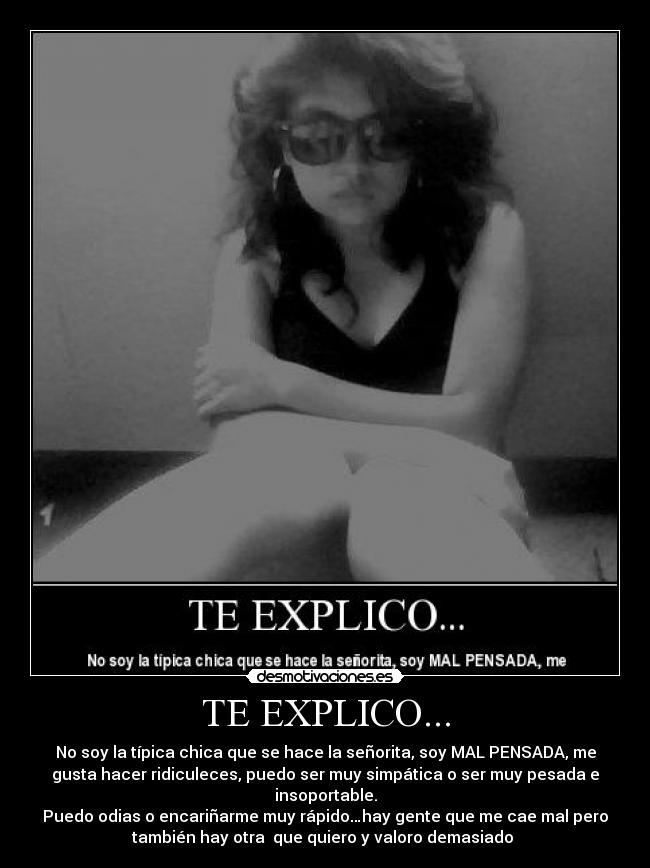 TE EXPLICO... -
