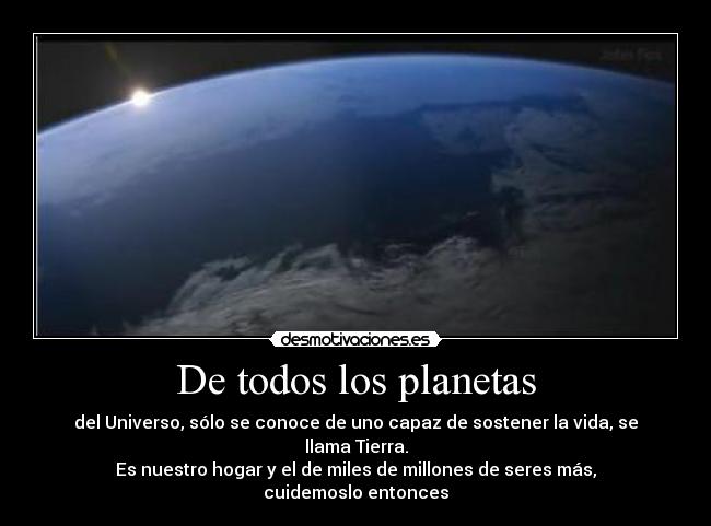 carteles cuidemos planeta nuestro hogar desmotivaciones