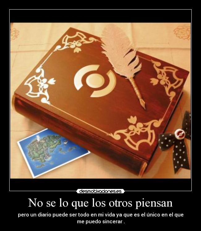 No se lo que los otros piensan -