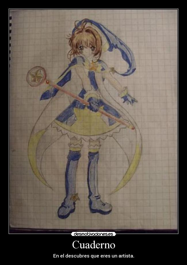 Cuaderno - En el descubres que eres un artista.