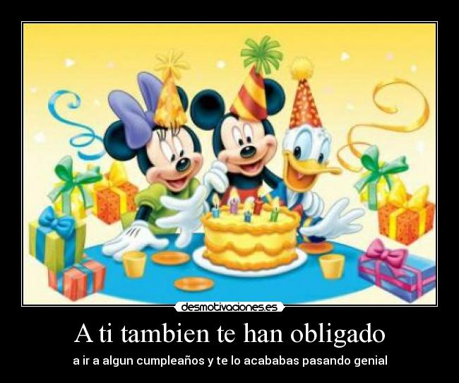 A ti tambien te han obligado - 