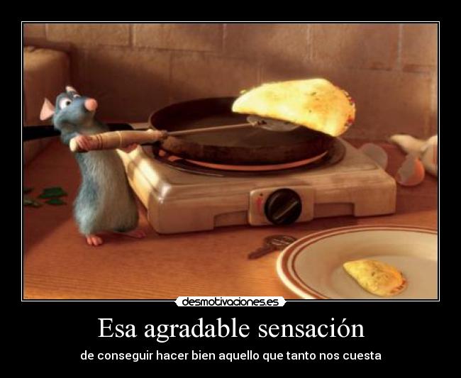 Esa agradable sensación -