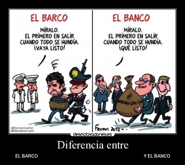 Diferencia entre - EL BARCO Y EL BANCO