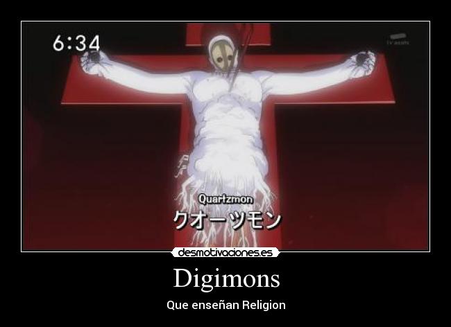 Digimons - Que enseñan Religion