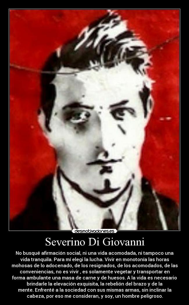 Severino Di Giovanni Desmotivaciones