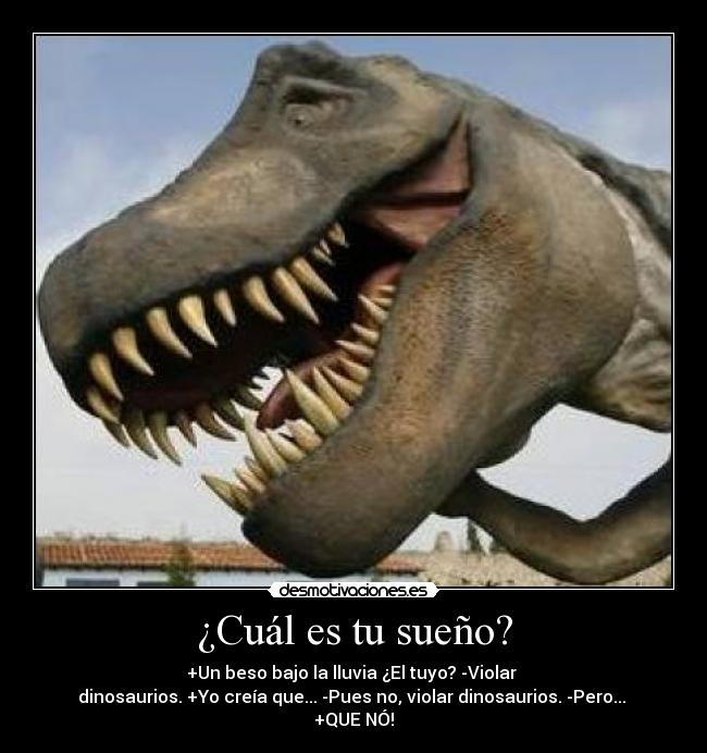 ¿Cuál es tu sueño? -