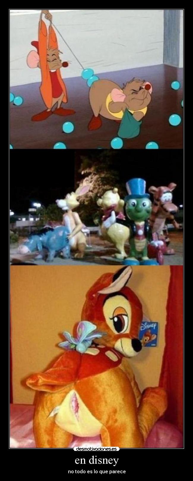 en disney - no todo es lo que parece